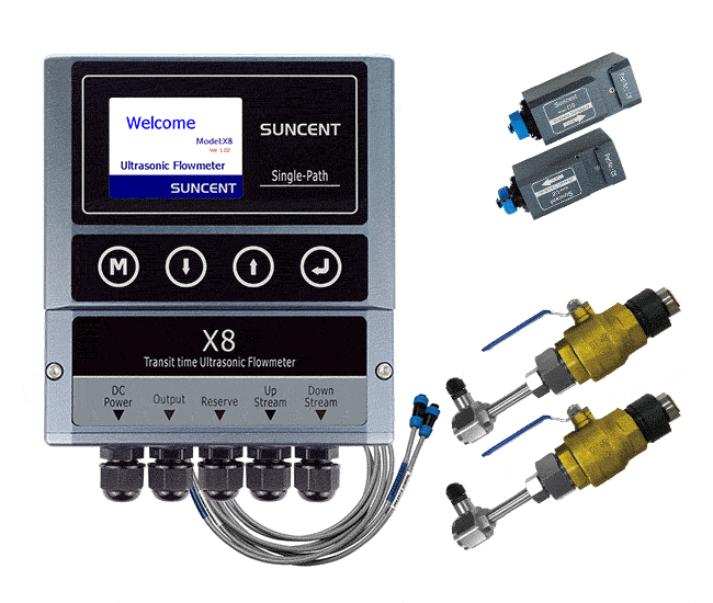 高精度超聲波流量計X8傳感器
